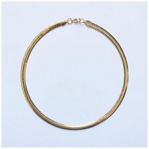 FALLON JEWELRY Linda Gold Choker Necklace